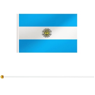 Foto 3 | Bandera Argentina 9 De Julio Ventdepot Mxain-005 25 Piezas Multicolor