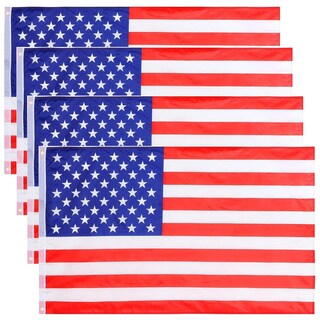 Foto 2 | Bandera Americana Innovadoras Ventdepot Mxubf-004 4 Piezas Multicolor