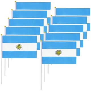 Foto 2 | Bandera Argentina Celebraciones Ventdepot Mxain-002 10 Piezas Multicolor