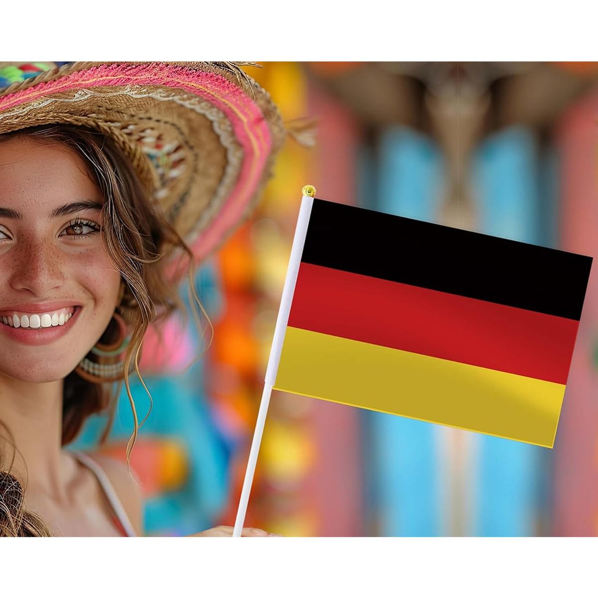 Foto 4 pulgar | Bandera Alemania Ventdepot Mxdea-002 10 Piezas Multicolor
