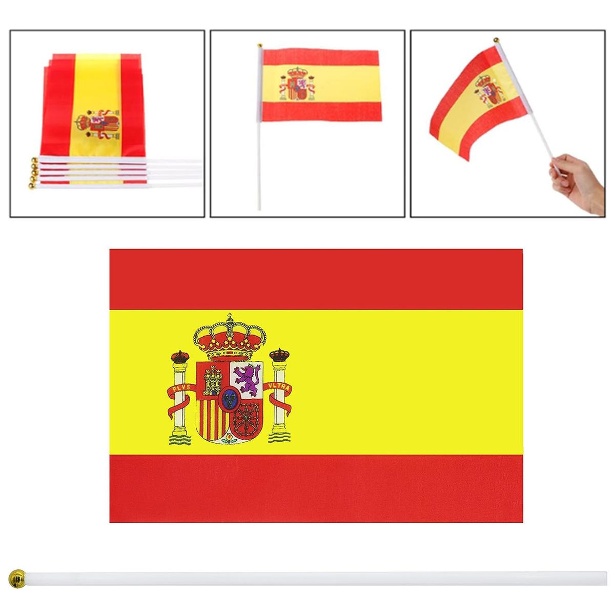 Foto 4 pulgar | España Banderas Decorativas Ventdepot Mxepg-006 50 Piezas Multicolor