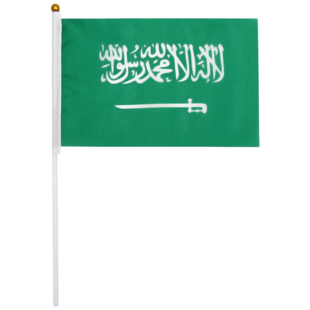 Foto 2 pulgar | Bandera Arabia Saudita Día Nacional Ventdepot Mxaig-004 20 Piezas Multicolor