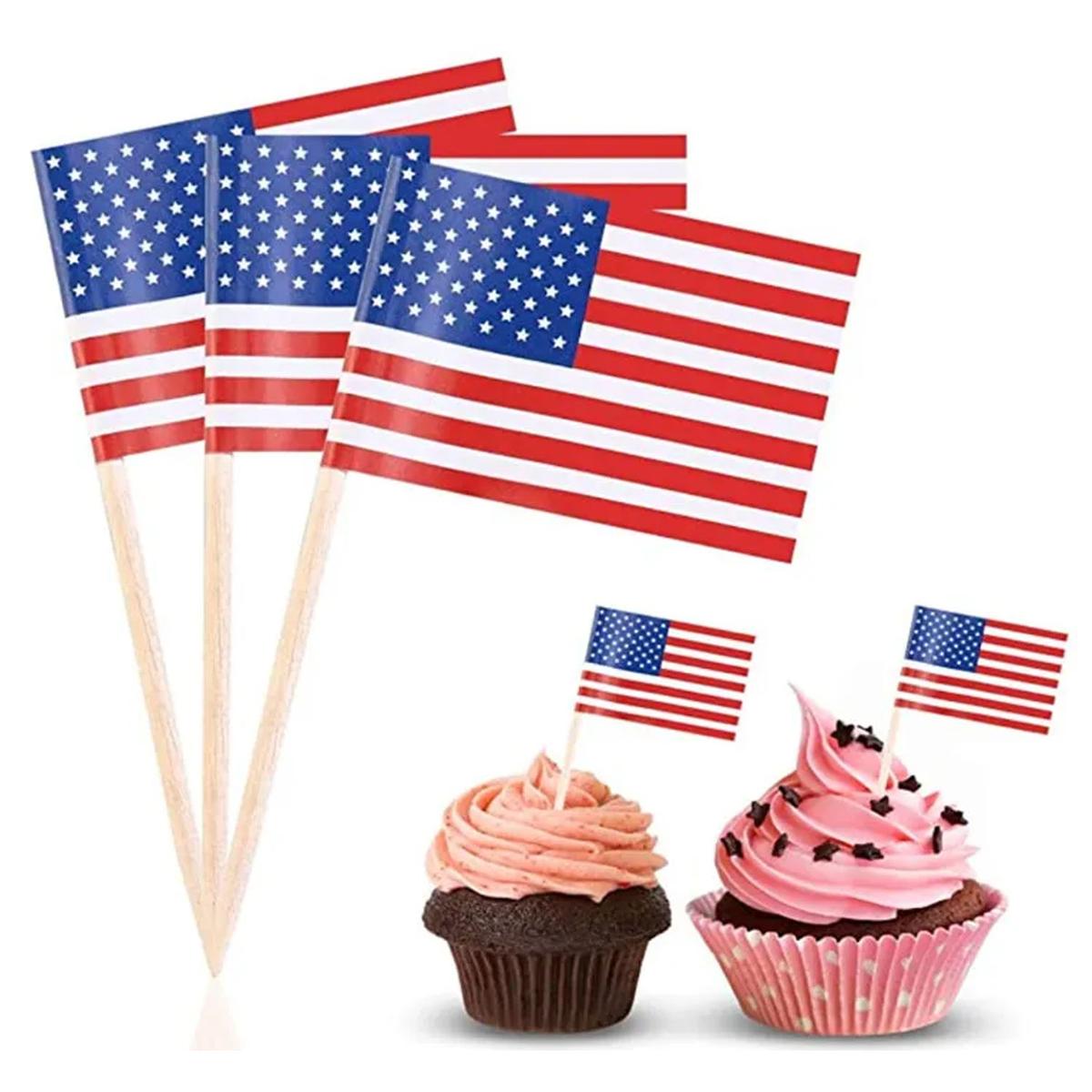 Foto 4 pulgar | Mini Bandera Americana Ventdepot Mxpsf-011 500 Piezas Multicolor