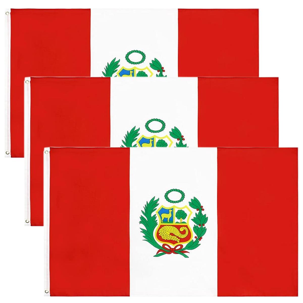 Bandera Del Mundo Ventdepot Mxbfg-003 3 Piezas Multicolor