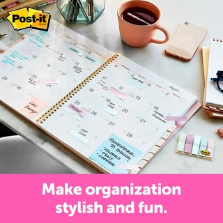 Foto 2 | Pattern Flags Post-it 100 Con Dispensador Gradient Collection - Venta Internacional.