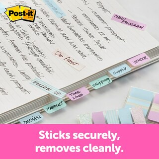 Foto 5 | Pattern Flags Post-it 100 Con Dispensador Gradient Collection - Venta Internacional.