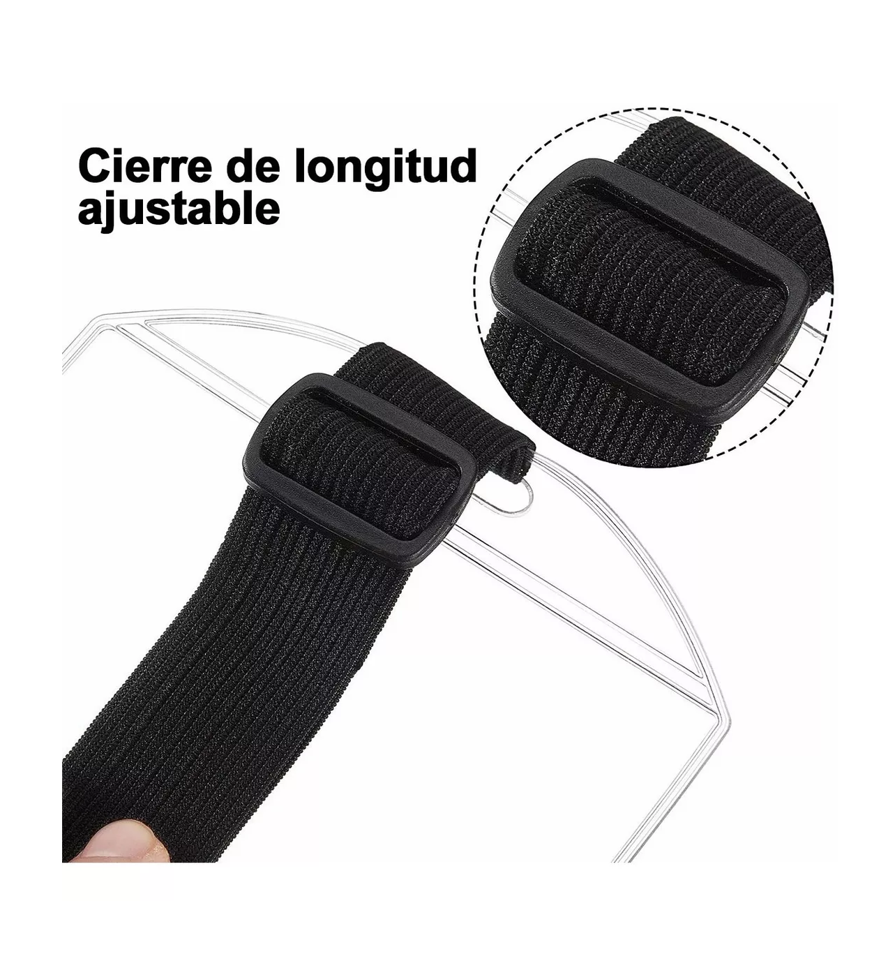 Foto 4 pulgar | Porta Credencial para Brazo Belug  Transparente 5 Piezas
