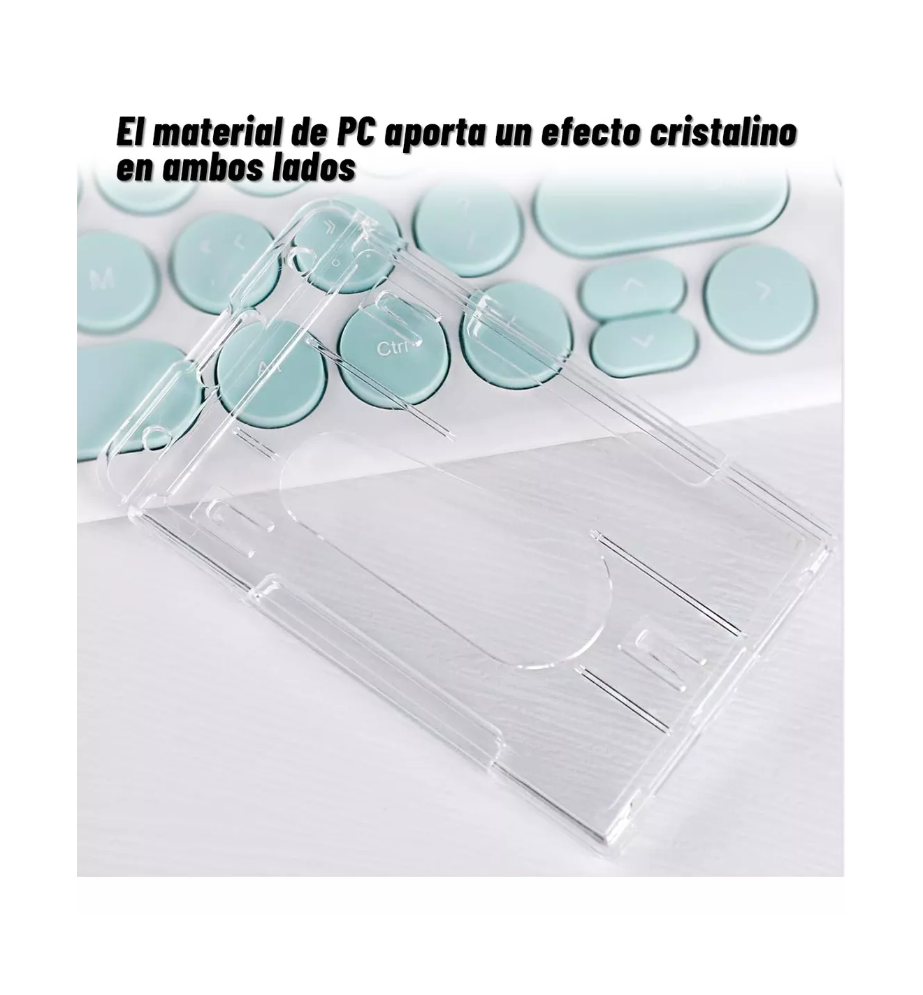 Foto 4 | Porta Gafete Acrílico Lab.G 25 Piezas Transparentes