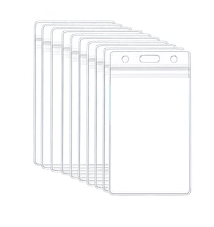 Foto 1 | Mica Vertical Portacredencial, Gafete INE Lab. G 100 Piezas Transparente