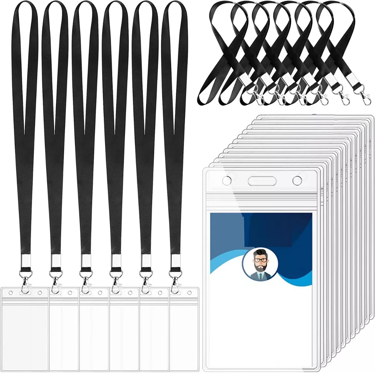 Porta Gafetes Eo Safe Imports Esi11518 50 Piezas