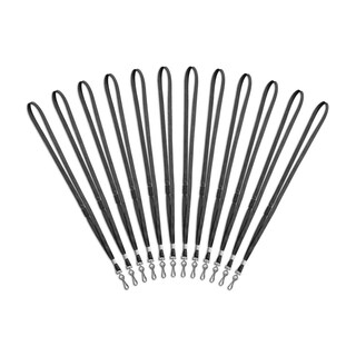 Foto 1 | Lanyards Staples Breakaway De Nailon Negro, 36 Pulgadas, 36 Unidades, Caja - Venta Internacional.