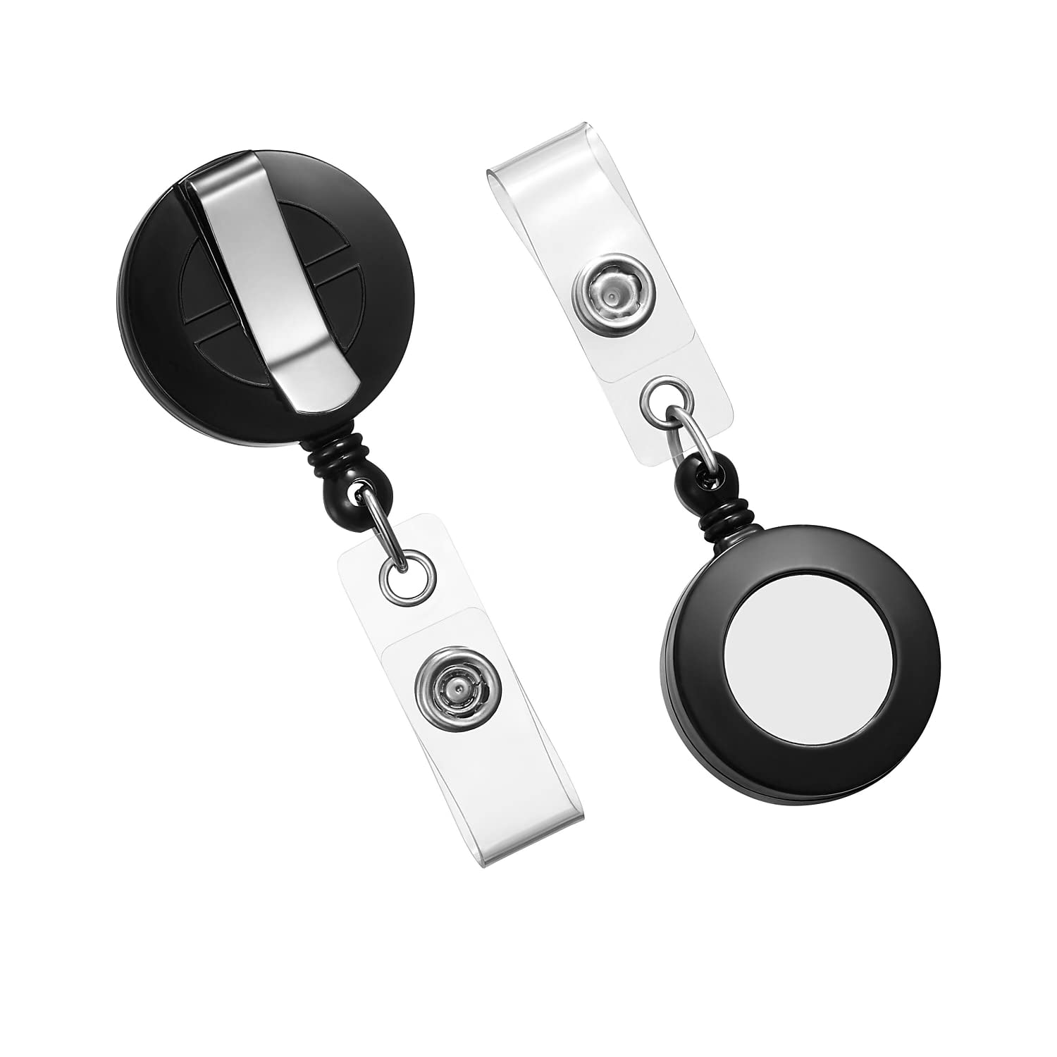 Foto 1 | Cable Retráctil Badge Reels Staples De 76 Cm, Negro, 50 Unidades - Venta Internacional.