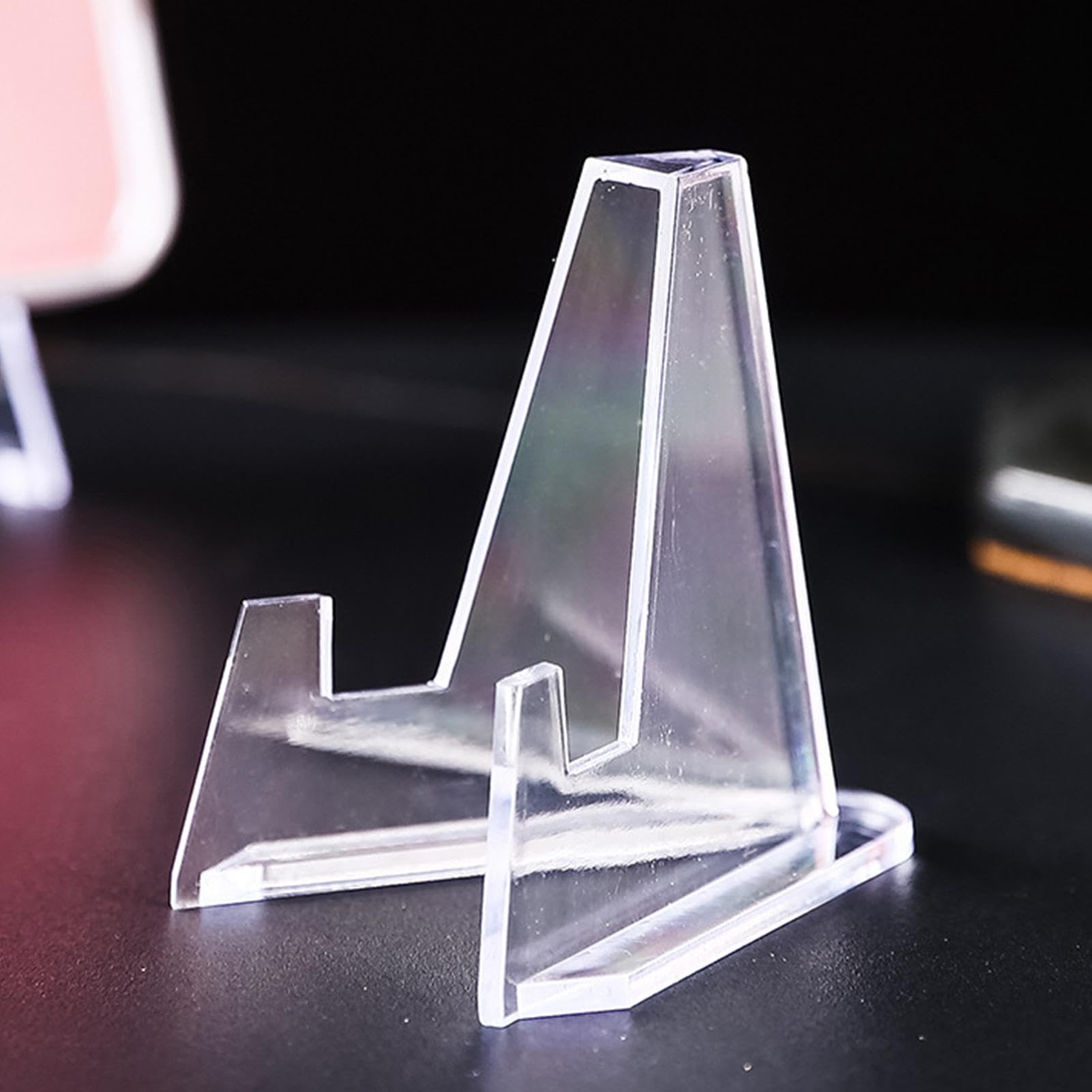Foto 5 | Soporte De Exhibición De Tarjetas De Acrílico Para Monedas, Caballete Transparente - Venta Internacional.