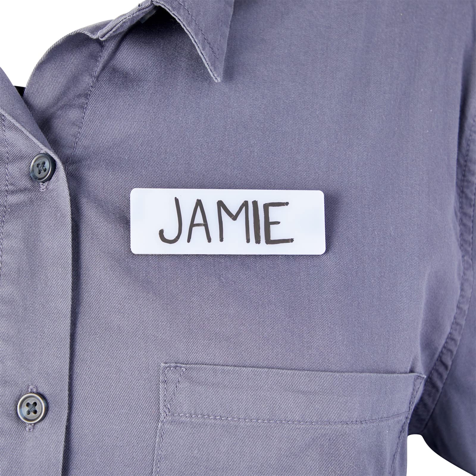 Foto 3 | Insignia Identificadora de Empleado Juvale Blanco 15 Piezas - Venta Internacional