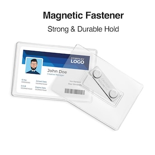 Foto 4 | Soporte Magnético Para Tarjetas Staples 2797800, Transparente, Paquete De 25 - Venta Internacional.