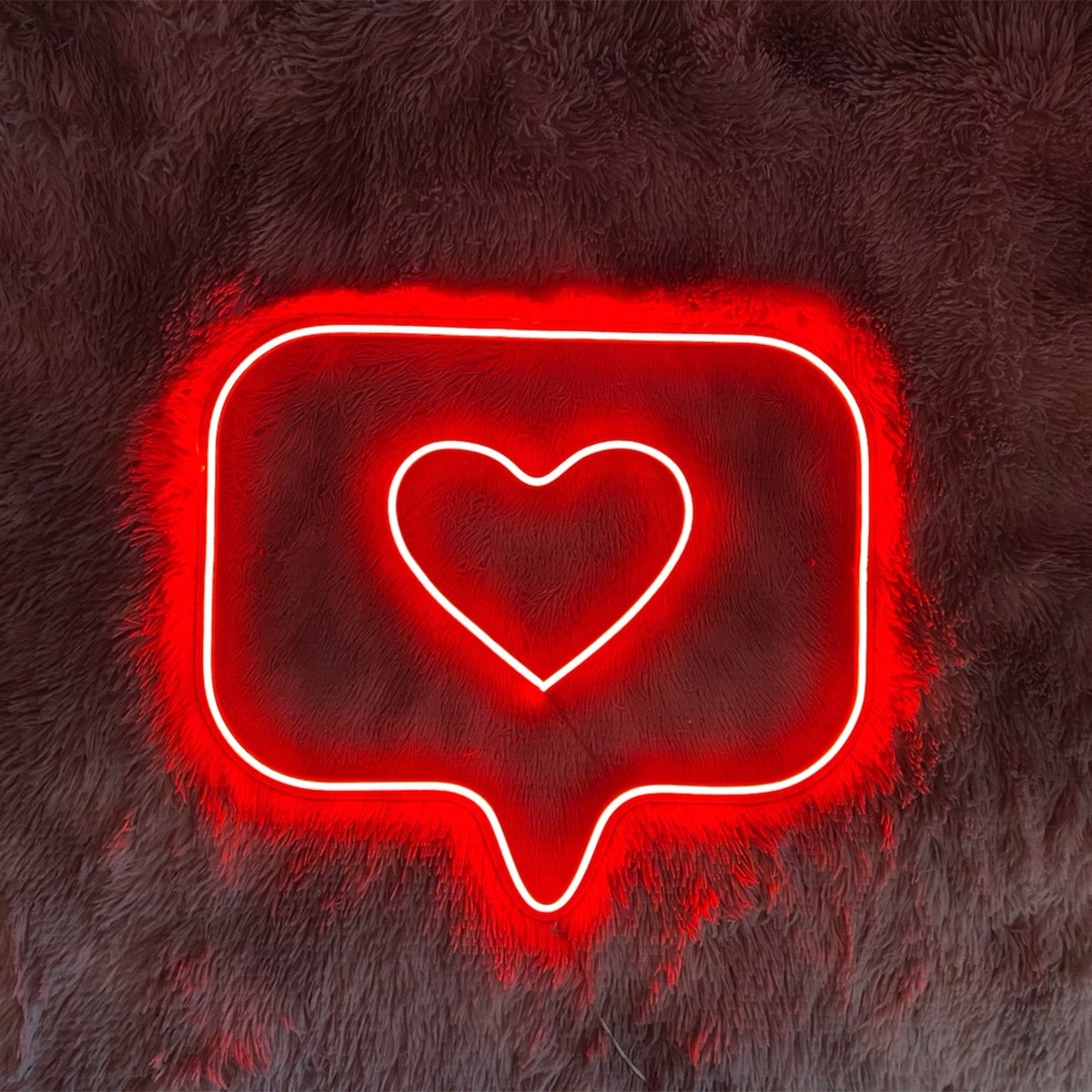 Foto 1 | Letrero Neon Corazón Ultra Brillo Acrilico Grueso Premium