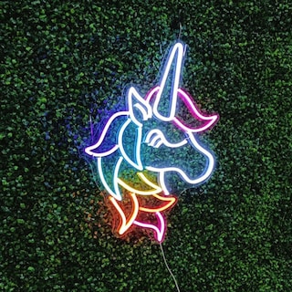 Foto 1 | Letrero Neón LED Unicornio con Control Atenuado