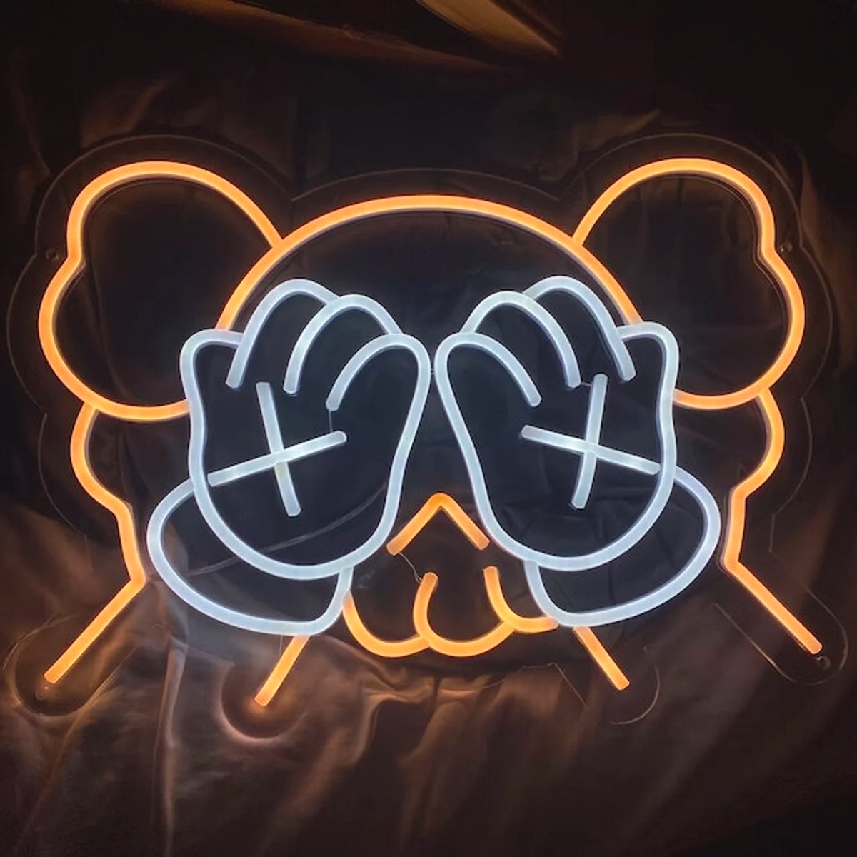 Foto 1 | Letrero Neon Kaws Hypebeast con Control Remoto y Acrílico Grueso