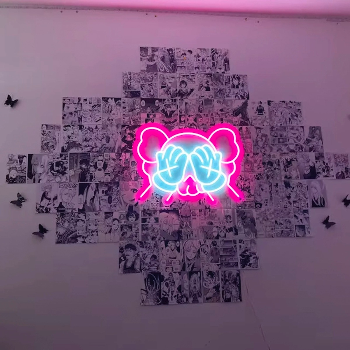 Foto 2 pulgar | Letrero Neon Kaws Hypebeast con Control y Acrílico Grueso