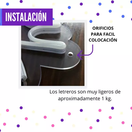 Foto 7 pulgar | Letrero Led Neón Mis Xv Años Eventos Decoración Fiesta