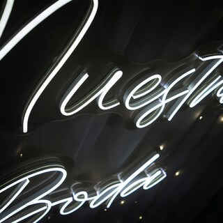 Foto 4 | Letrero Led Neón Nuestra Boda