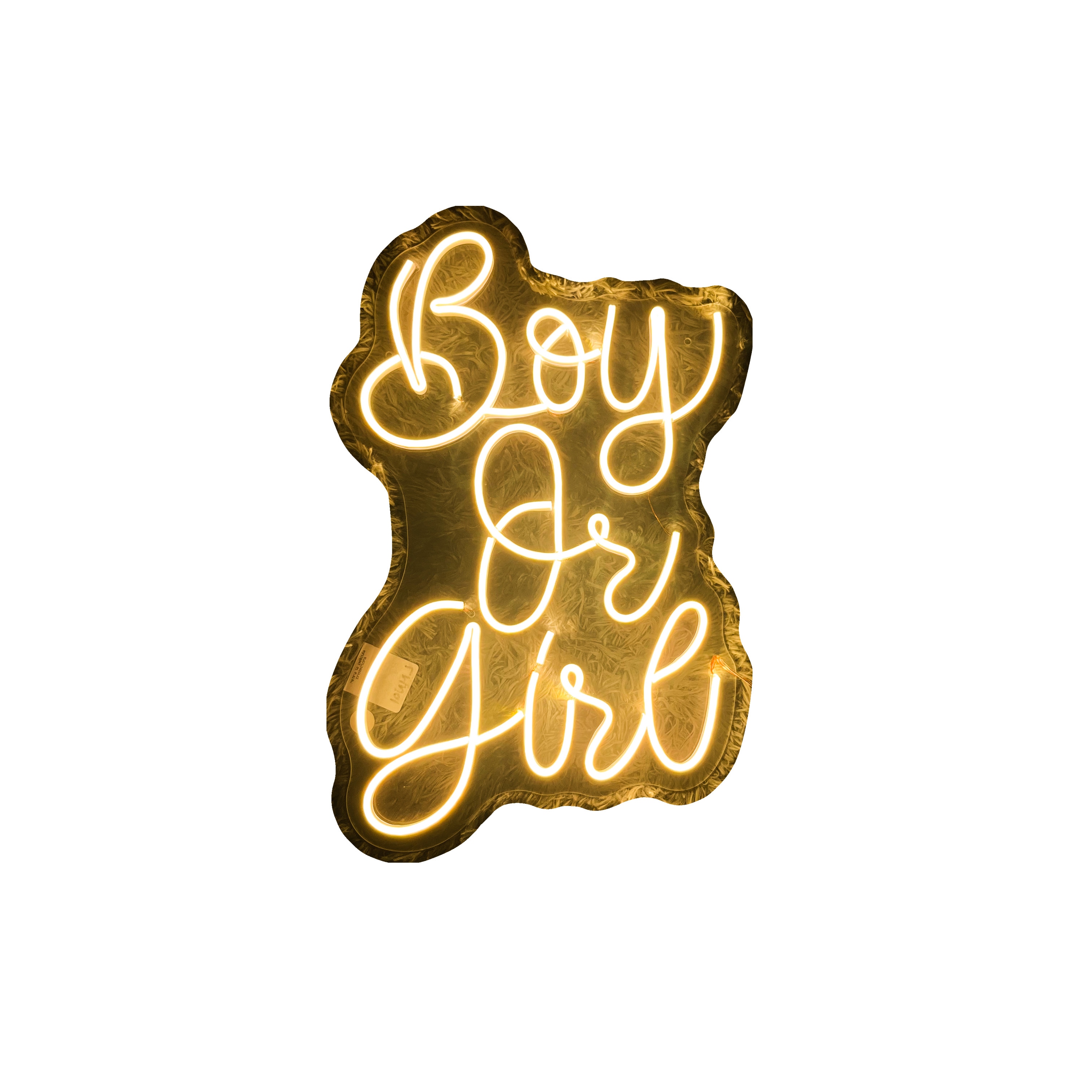Letrero Led Neón Boy Or Girl Luminoso $999
