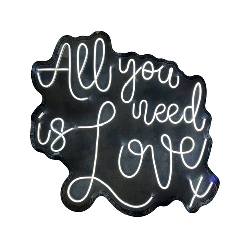 Foto 1 | Letrero Led Neón All You Need Is Love Luminoso Amor Decorativo