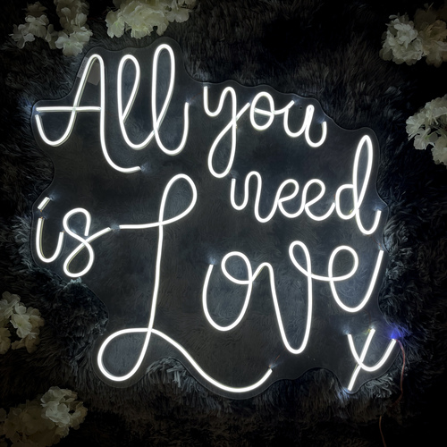 Foto 3 pulgar | Letrero Led Neón All You Need Is Love Luminoso Amor Decorativo