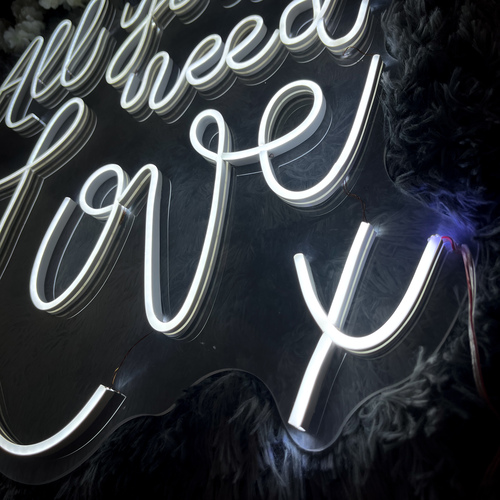 Foto 4 pulgar | Letrero Led Neón All You Need Is Love Luminoso Amor Decorativo