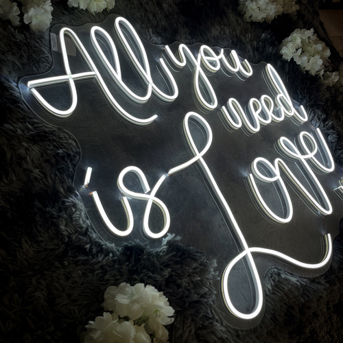 Foto 5 pulgar | Letrero Led Neón All You Need Is Love Luminoso Amor Decorativo