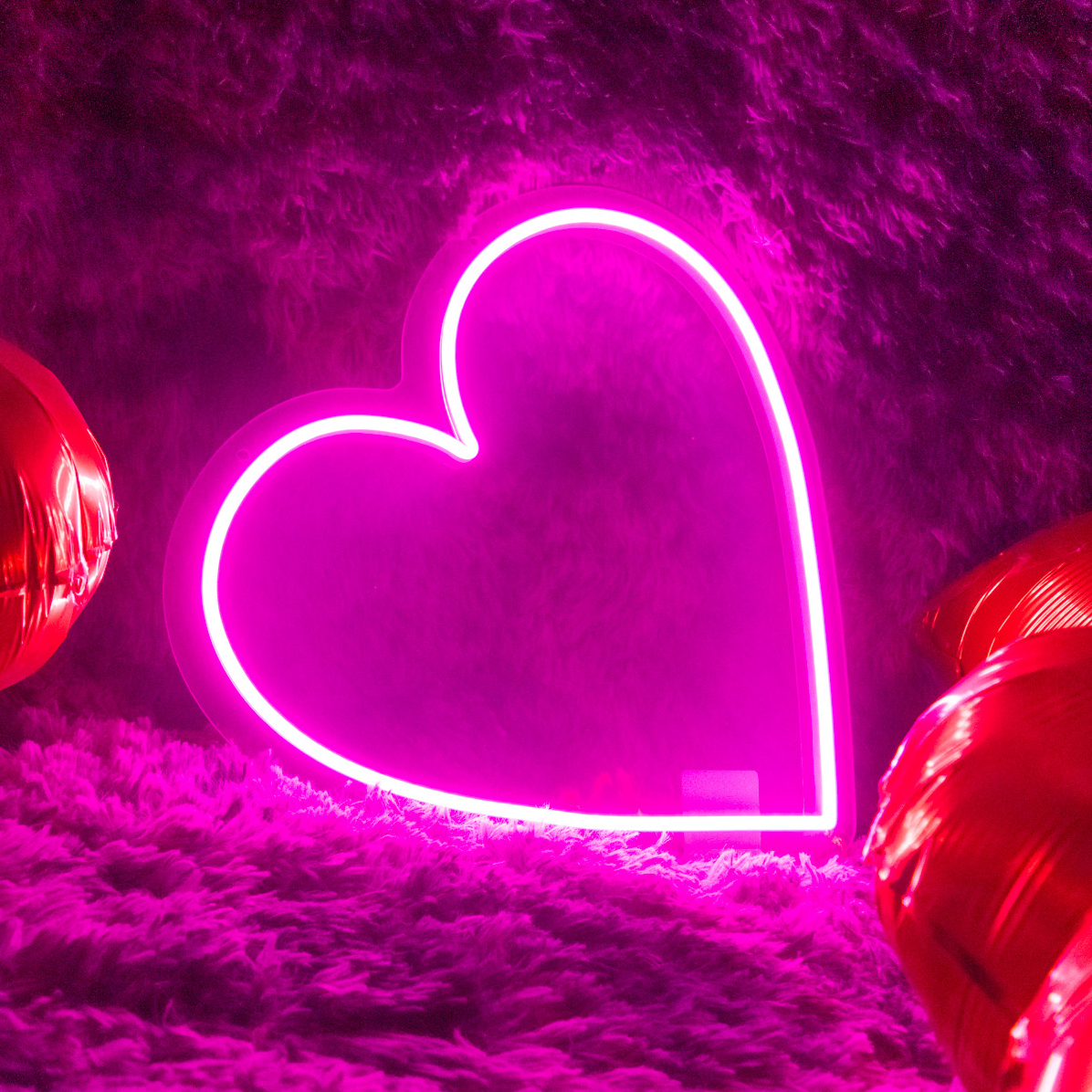 Foto 4 pulgar | Letrero Led Neón Flex  Corazón Luminoso