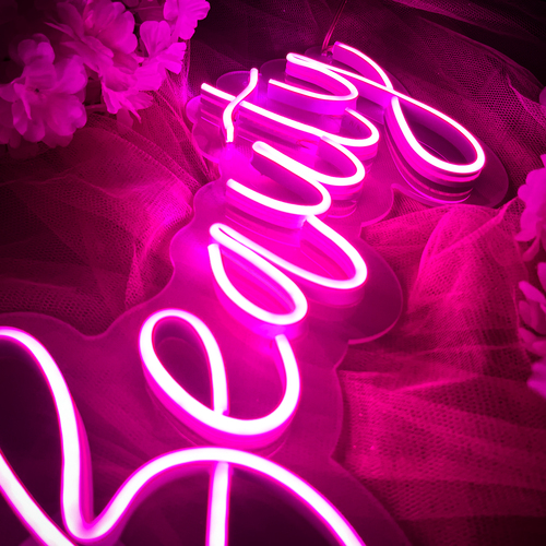 Foto 6 pulgar | Letrero Led Neón Beauty Luminoso Decoracion