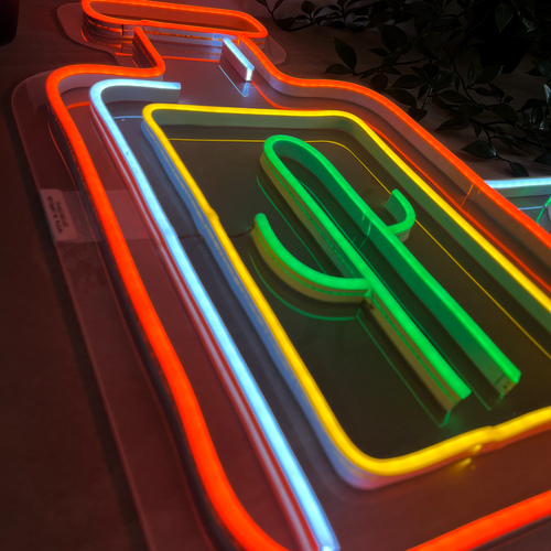 Foto 4 pulgar | Letrero Led Neón Fiestas Patrias 16 De Septiembre Tequila México Luminoso Decorativo