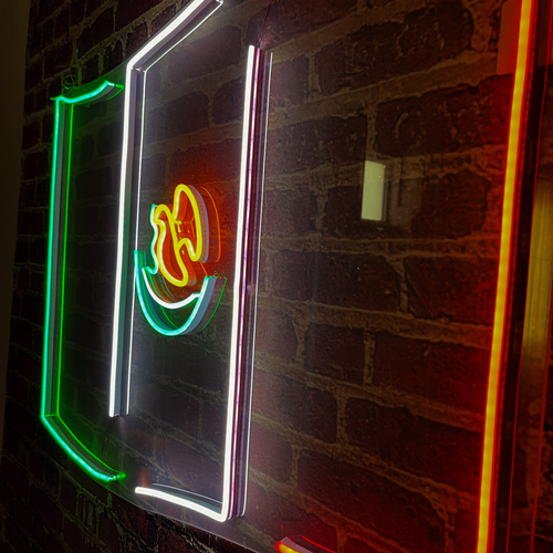Foto 4 | Letrero Led Neón Fiestas Patrias Bandera De México Luminoso Decorativo Septiembre