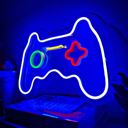 Foto 5 pulgar | Letrero Led Neón Control De Videojuego Luminoso
