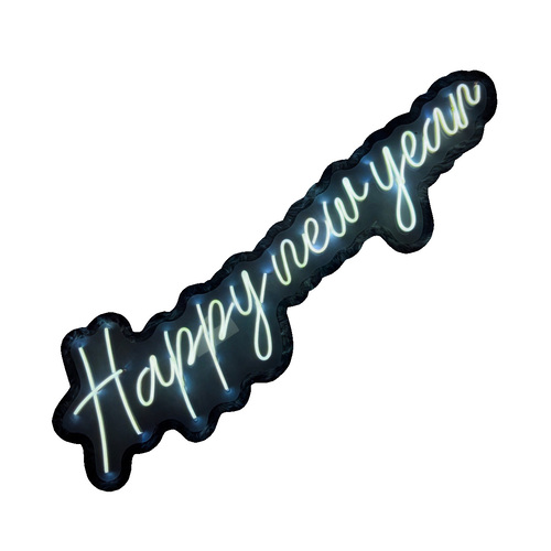Foto 2 pulgar | Letrero Led Neón 'Happy New Year' Luminoso Decorativo Año Nuevo