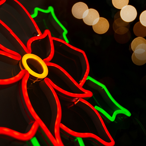 Foto 4 pulgar | Letrero Led Neón Noche Buena Luminoso Decorativo