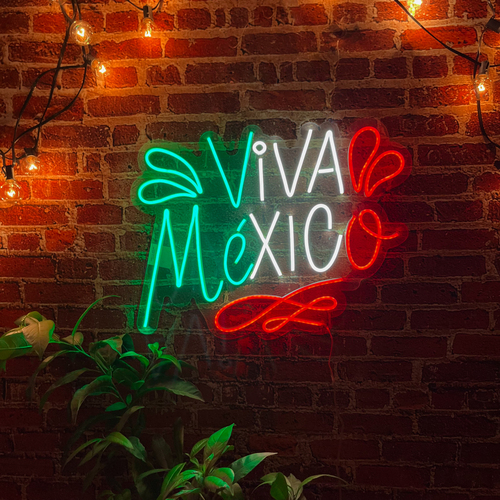Foto 2 | Letrero Led Neón Isha Láser 'Viva México'