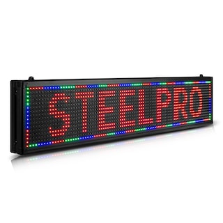 Foto 1 | Letrero Led Programable Wifi Publicidad 100cmx20cm Steelpro