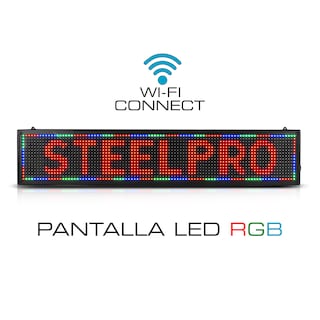 Foto 3 | Letrero Led Programable Wifi Publicidad 100cmx20cm Steelpro