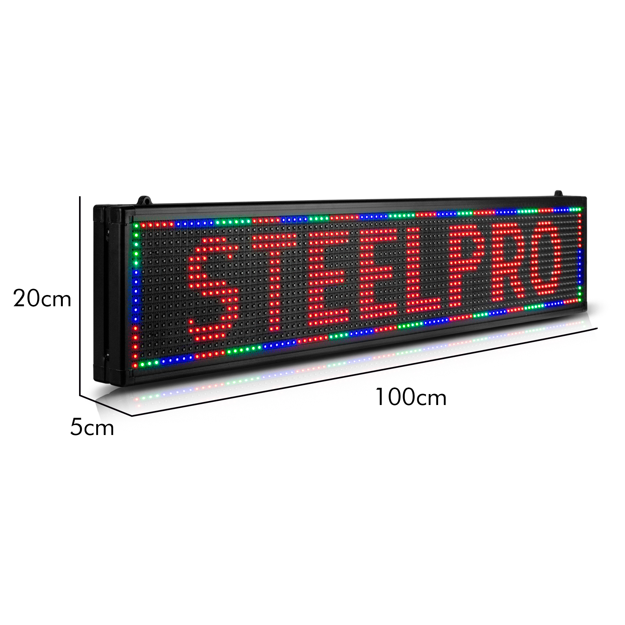 Foto 8 pulgar | Letrero Led Programable Wifi Publicidad 100cmx20cm Steelpro