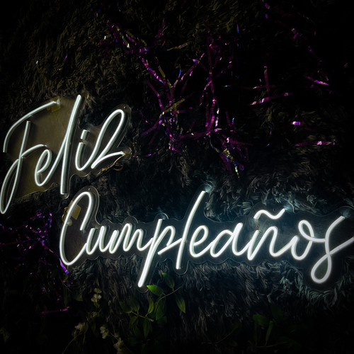 Foto 4 pulgar | Letrero Led Neón Isha Láser 'Feliz Cumpleaños'