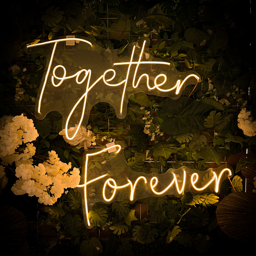 Foto 3 pulgar | Letrero Led Neón Isha Láser 'Together Forever'