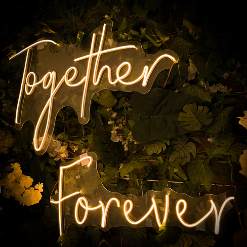 Foto 4 pulgar | Letrero Led Neón Isha Láser 'Together Forever'
