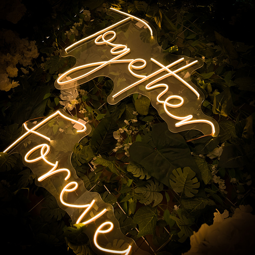 Foto 6 pulgar | Letrero Led Neón Isha Láser 'Together Forever'