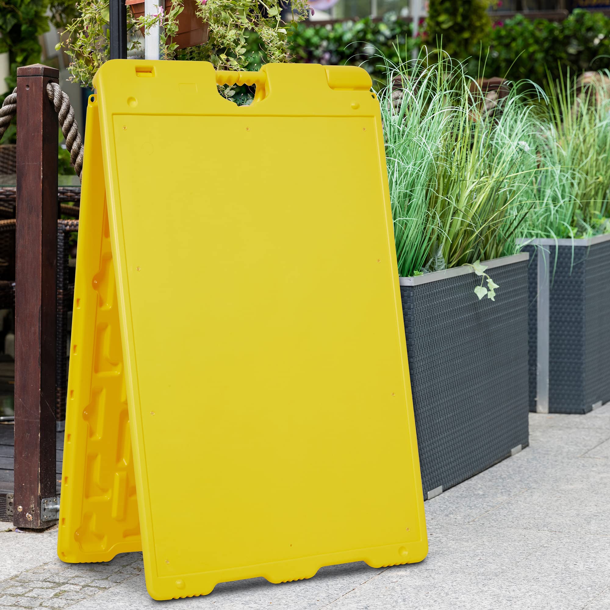 Foto 7 | Letrero Tipo Sándwich Jumbl Outdoor Con Marco En A, 60 X 90 Cm, Amarillo - Venta Internacional.