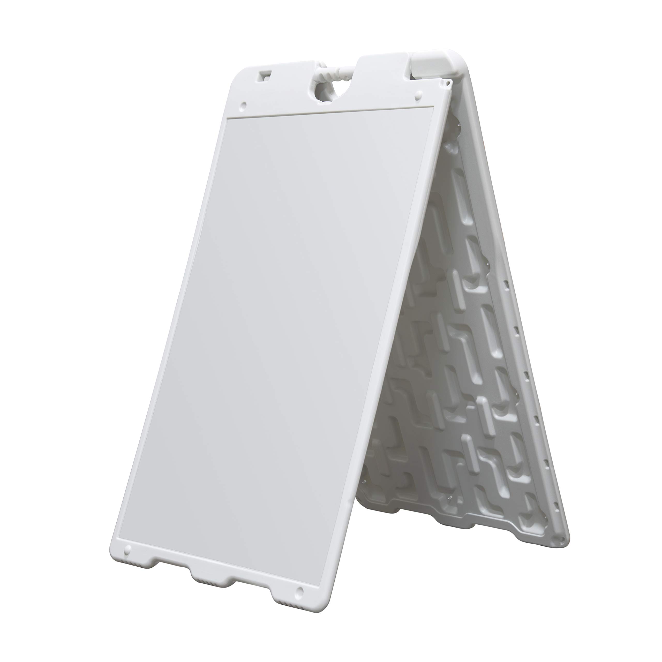 Letrero Tipo Sándwich Jumbl Outdoor Con Marco En A, 60 X 90 Cm, Blanco - Venta Internacional.