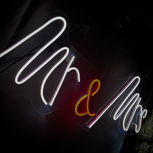 Foto 5 | Letrero Led Neón Mr & Mrs Boda Wedding Evento Decorativo Luminoso