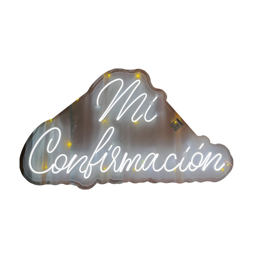 Letreled Neón Mi Confirmación Evento Luminoso Decorativo