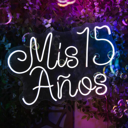 Foto 5 | Letrero Led Neón Mis 15 Años Fiesta Decoración Evento
